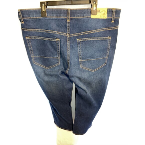 Rugby University Straight Jeans Men’s Sz 38x27 Blue Adjusted Inseam 27 Stretch - Picture 8 of 12